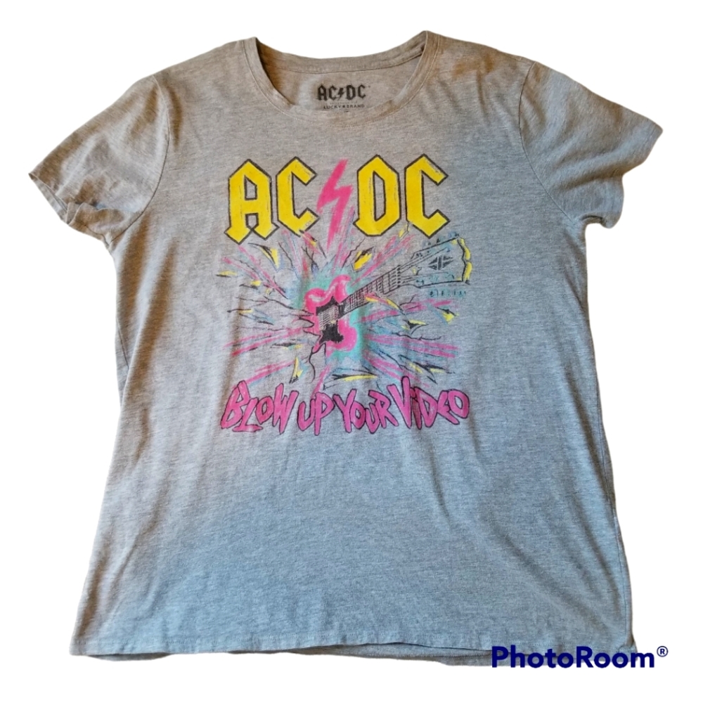 Lucky Brand AC/DC tee shirt ~large